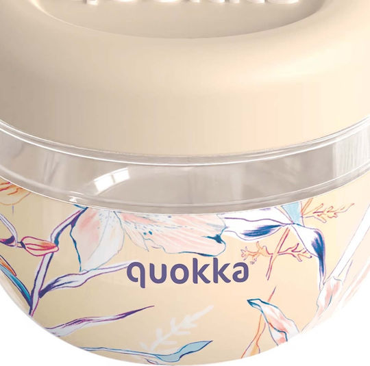 Quokka Plastic Lunch Box Beige 500ml