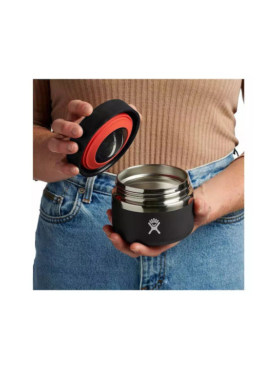 Hydro Flask Doi Faghet Inox Termos Negru 355ml