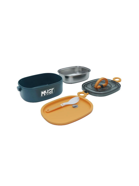 Must Team Lunchbox Inox Blau 750ml 1Stück