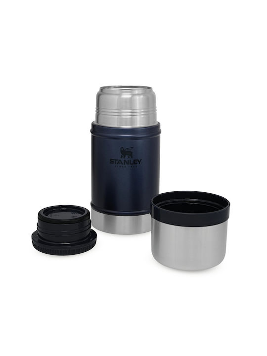 Stanley Legendary Classic Lunchbox Isolierte Lunchbox Inox Matt Black Pebble 700ml 1Stück