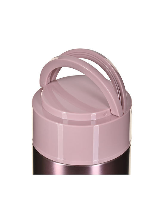 Maestro Inox Thermo Lunch Box Pink 600ml