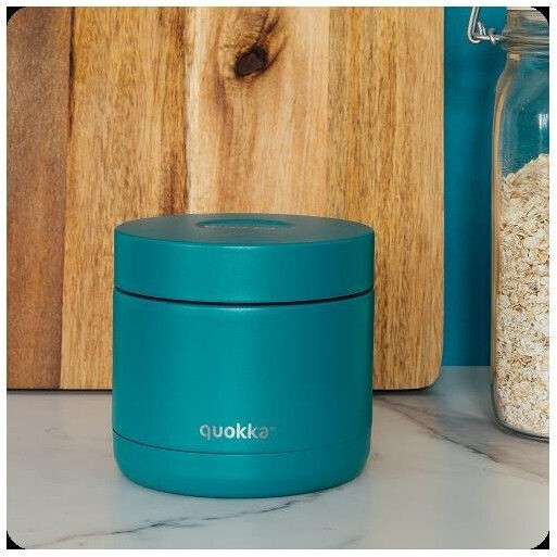 Quokka Δοχείο Φαγητού Πλαστικό Θερμός Πράσινο 600ml
