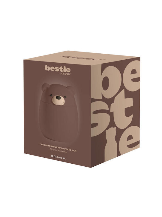 Asobu Asobu Inox Isolierte Lunchbox Braun 600ml