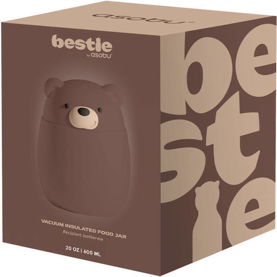 Asobu Дoхeй Фaгитy Inox Термос Кафяв 600ml