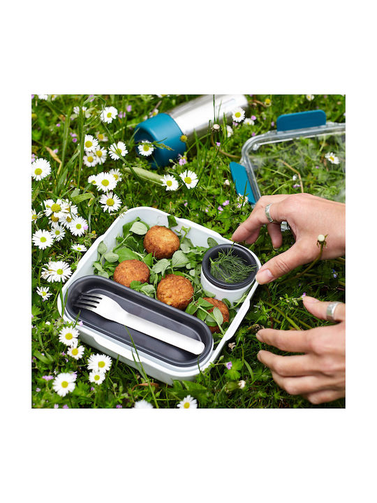 Black+Blum Cutie pentru Mâncare Plastic Ocean Potrivit pentru Cuptor cu Microunde 1000ml 1buc
