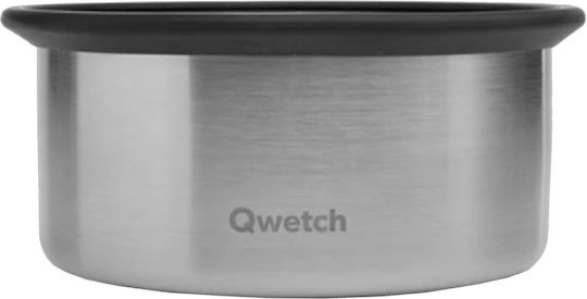 Qwetch Δοχείο Φαγητού Inox Θερμός Μαύρο 900ml