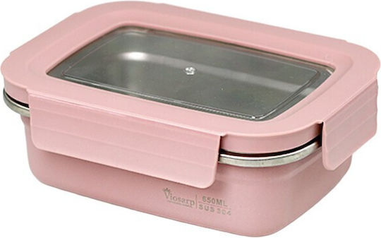 Viosarp Lunchbox Inox Gray 650ml 1Stück