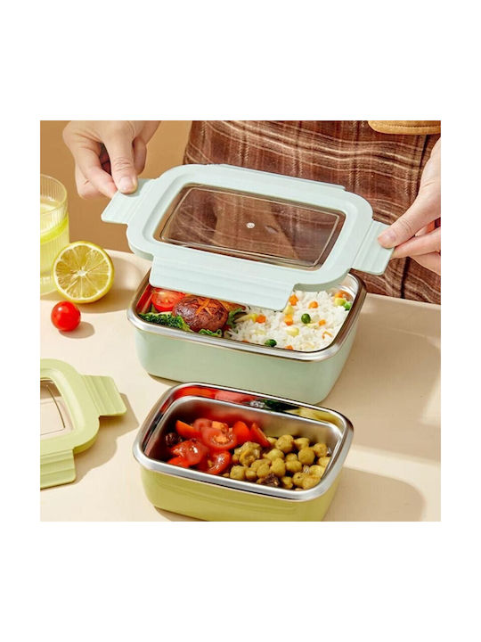 Viosarp Δοχείο Φαγητού Inox Γκρι 650ml