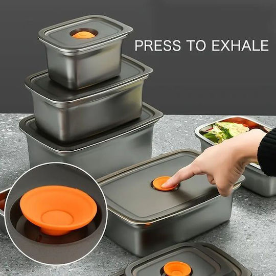 Yoko Design Lunchbox Inox Gray ml 1Stück
