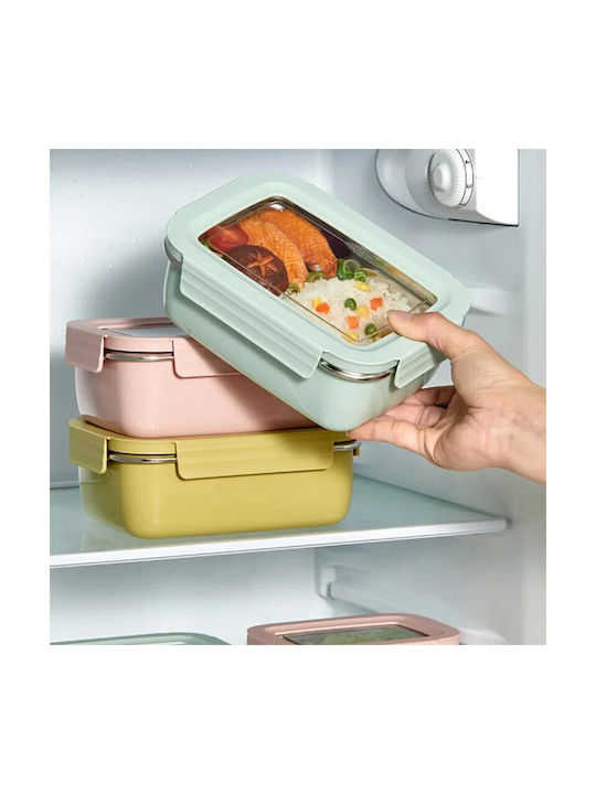 Viosarp Lunch Box Inox Beige 1lt