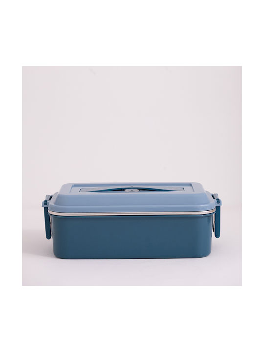 Klikareto Δοχείο Φαγητού Inox Μπλε 700ml