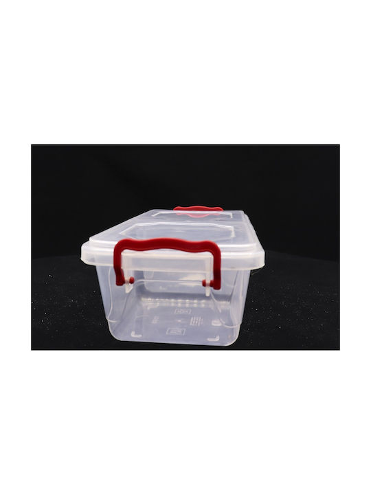 Welkhome Cutie pentru Mâncare Plastic Transparent 500ml 1buc