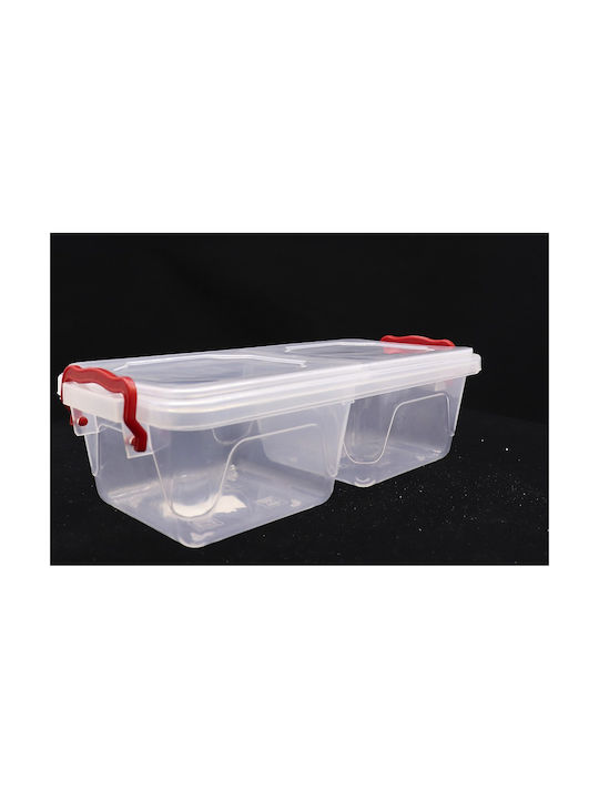 Welkhome Cutie pentru Mâncare Plastic Transparent 500ml 1buc