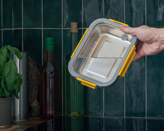 Pika Δοχείο Φαγητού Inox Ασημί 650ml