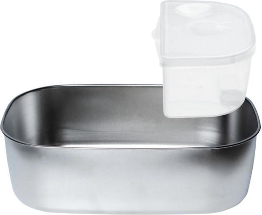 N'Oveen Inox Electric Lunch Box Gray 23x23cm