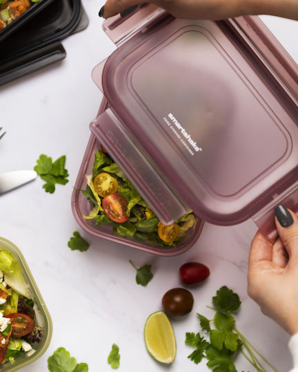 SmartShake Δοχείο Φαγητού Πλαστικό Ροζ 800ml