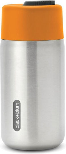 Black+Blum Cutie De Prânz Inox Portocalie Cu Compartimente 340ml