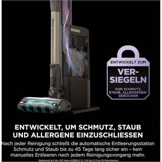 Shark PowerDetect Rechargeable 2 in 1 Stick and Handheld Vacuum 21.6V Black
