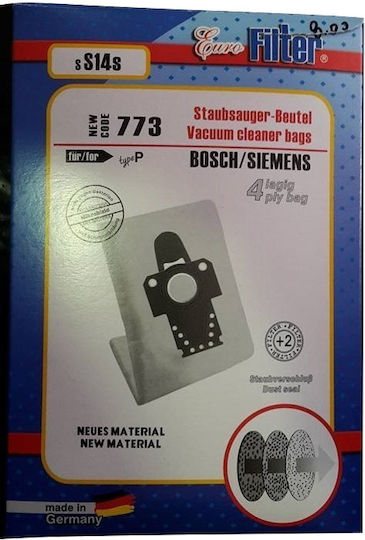 Replacement Vacuum Cleaner Bags Ss 14 S Bosch Ergomax Siemens Dunapower Eurofilter