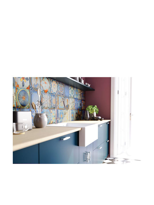 Deante Kitchen Faucet Counter Retractable Silver