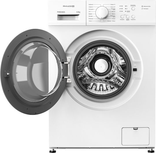 Philco Пералня 6кг с Парна Технология 1000 Оборота PWM640A