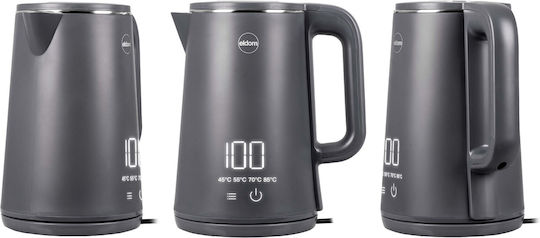 Eldom Βραστήρας 1.8lt 2000W Γκρι