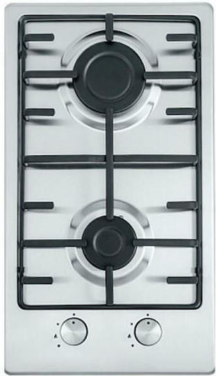 Indesit Κουζίνα 55lt με Εμαγιέ Εστίες Π50εκ. Inox