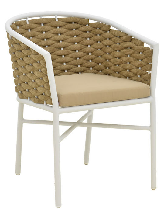 Outdoor Dining Set Dagyn 7 Pieces Pakketo with Pillows