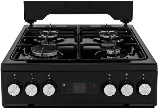 Beko Aragaz 55lt cu Plite pe Gaz Natural L50cm. Bej