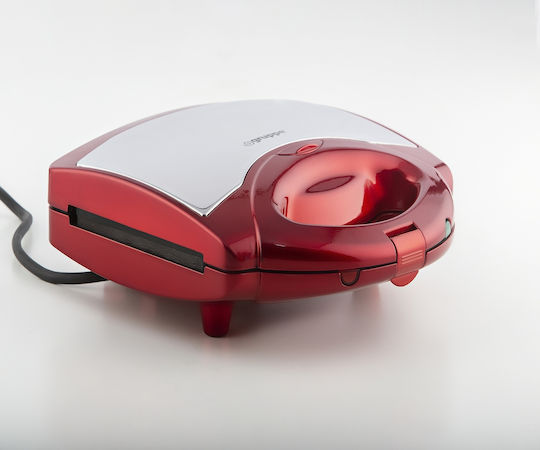 Gruppe TXS 886 C Sandwich Maker with Removable Plates for for 2 Sandwiches Sandwiches 750W Red