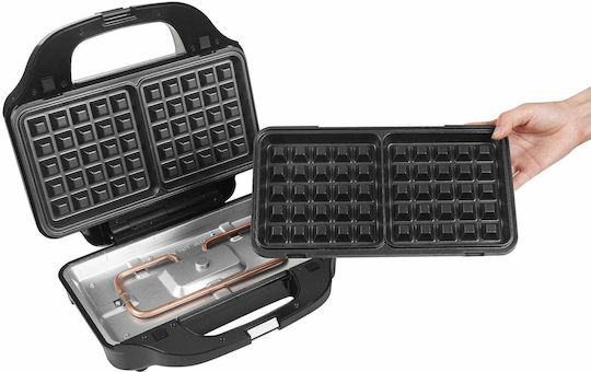 Kraft & Dele Sandwich Maker Grill with Removable Plates 1500W Green