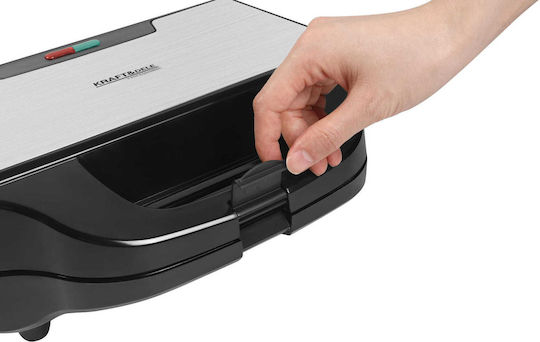 Kraft & Dele Sandwich Maker Grill with Removable Plates 1500W Green