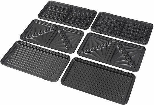 Kraft & Dele Sandwich Maker Grill with Removable Plates 1500W Green