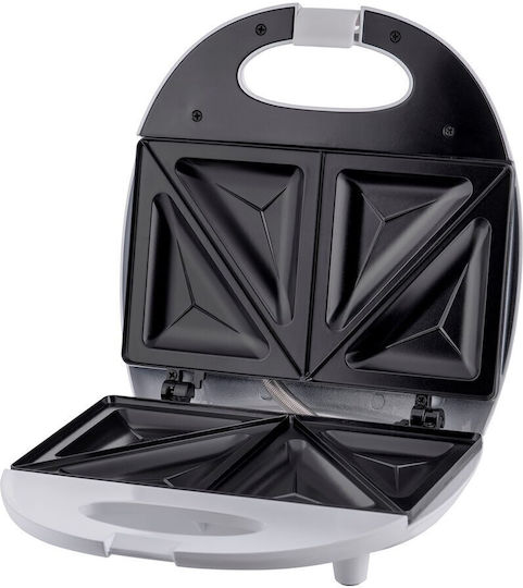 Ravanson OP-7010B Sandwichmaker für for 2 Sandwiches Sandwiches 750W Weiß