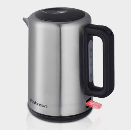 Rohnson Βραστήρας 1.7lt 2200W Ασημί