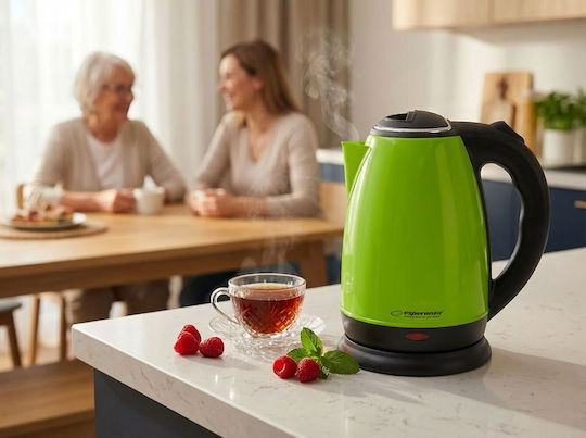 Esperanza Електрическа Кана 1.8л 1800W Зелена