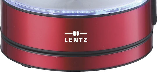 Lentz 74128 Fierbător 1.7lt 2200W Roșu