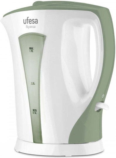 Ufesa Nyassa Електрическа Кана 1.7л 2200W Бяла