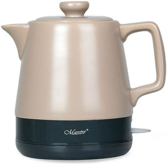 Maestro MR071 Fierbător de Apă 1l 1200W Bej