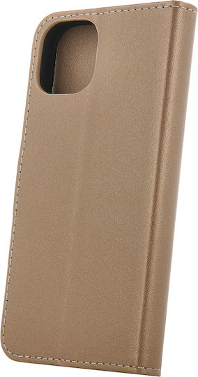 TelForceOne Leather Wallet Gold (Redmi A7 Pro)