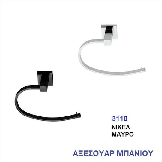 Import Hellas 3110 Κρίκος Μπάνιου Μονός με Βίδες Inox Import Hellas 3110 Κρίκος Μπάνιου Μονός με Βίδες Inox