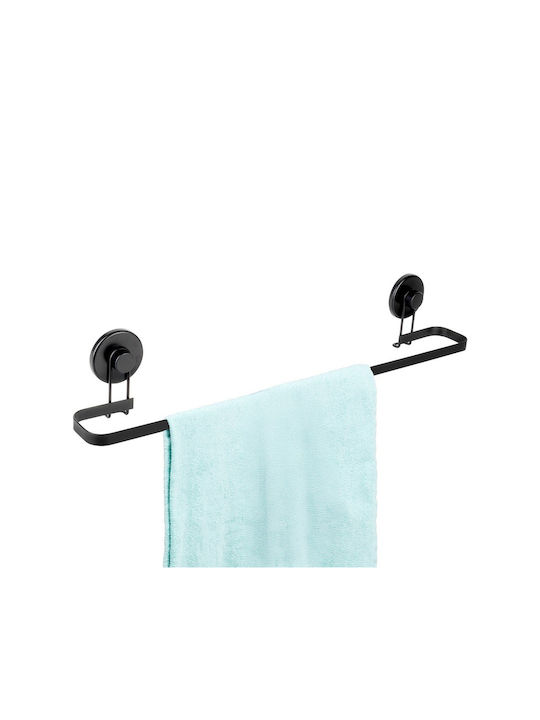 Single Wall-Mounted Bathroom Shelf Unit ​60x60cm Black