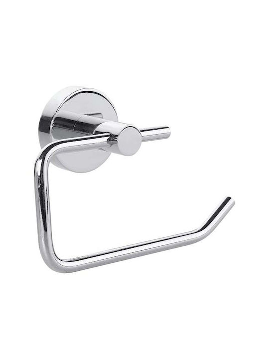 Tesa Paper Holder with Suction Cup Silver