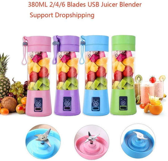 Blender with Plastic Jug 380 ml 3.7V Green TBD002369201L