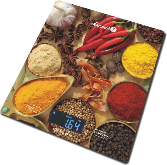 Lucznik PT-852 Spices Ψηφιακή Ζυγαριά Κουζίνας έως 5kg Πολύχρωμη