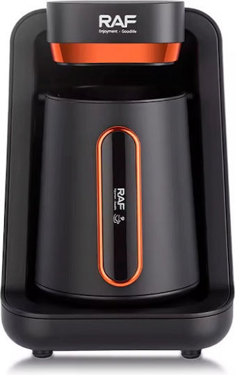 Raf Greek Coffee Machine 500W with Capacity 280ml Red