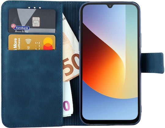 Lime Book Δερματίνης / Σιλικόνης Μπλε (Redmi A7 Pro)