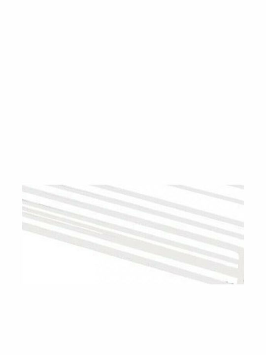 Next Montat pe perete Raft Baie Metal 26.5x10.5x5cm Albă