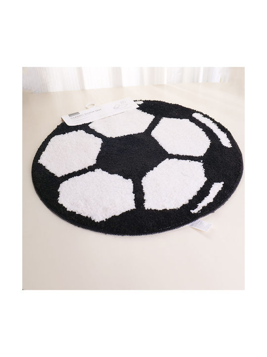 Round Floor Mat – “Football”