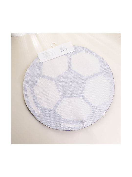 Round Floor Mat – “Football”